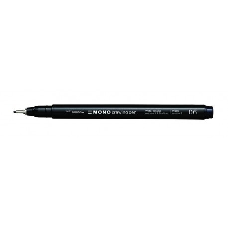 TOMBOW - Tombow WS-EFL-H-06 rotulador de punta fina Fino Negro 1 pieza(s) - 273606015