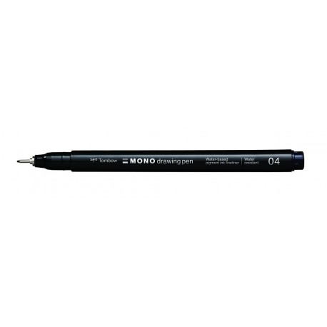 TOMBOW - Tombow WS-EFL-H-04 rotulador de punta fina Fino Negro 1 pieza(s) - 273604015