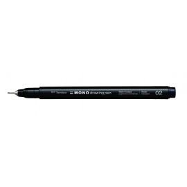TOMBOW - Tombow WS-EFL-H-02 rotulador de punta fina Fino Negro 1 pieza(s) - 273602015