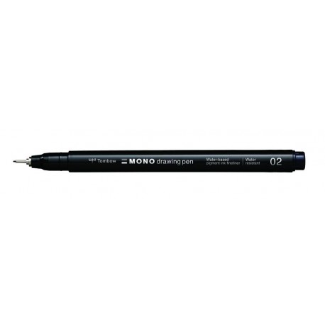 TOMBOW - Tombow WS-EFL-H-02 rotulador de punta fina Fino Negro 1 pieza(s) - 273602015