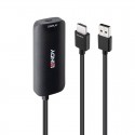 Lindy 43423 adaptador de cable de vídeo 0,2 m USB Tipo C HDMI + USB Type-C Negro