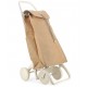 Rolser I-Max Yute Off White 4 Beige Bolsa para carrito de la compra
