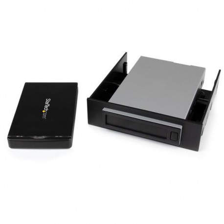 StarTech.com Sistema de Backup con Caja Disco Duro 2,5 Pulgadas SATA y Rack M SAT2510U3REM