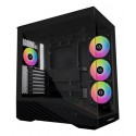 Lian Li Vector V100 Midi Tower Negro, Transparente
