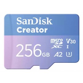 SanDisk Creator 256 GB MicroSDXC UHS-I Clase 10