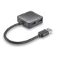 NGS IHUB 3.0 TINY USB 3.2 Gen 1 (3.1 Gen 1) Type-A 5000 Mbit/s Negro
