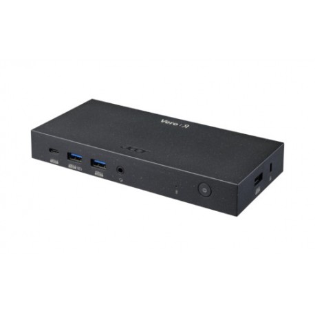 Acer Vero MST Dock M33 100W PD - Black EU (Retail pack) Alámbrico USB 3.2 Gen 2 (3.1 Gen 2) Type-C Negro