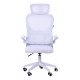 MARS GAMING - Mars Gaming MGC-ERGOPROWH Asiento acolchado Respaldo de rejilla - MGCERGOPROWH