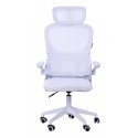 MARS GAMING - Mars Gaming MGC-ERGOPROWH Asiento acolchado Respaldo de rejilla - MGCERGOPROWH