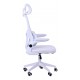 MARS GAMING - Mars Gaming MGC-ERGOPROWH Asiento acolchado Respaldo de rejilla - MGCERGOPROWH