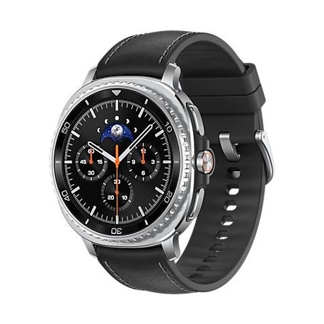 Samsung Galaxy Watch 8 Classic 3,3 cm (1.3'') AMOLED 46 mm Digital 438 x 438 Pixeles Pantalla táctil Plata Wifi GPS (satélite)