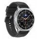 Samsung Galaxy Watch 8 Classic 3,3 cm (1.3'') AMOLED 46 mm Digital 438 x 438 Pixeles Pantalla táctil Plata Wifi GPS (satélite)