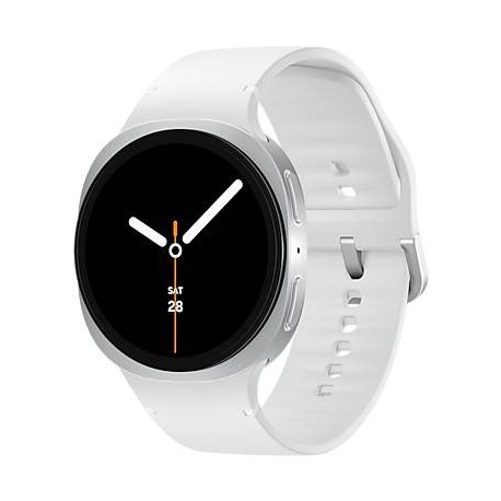 Samsung Galaxy Watch 8 3,81 cm (1.5'') AMOLED 44 mm Digital 480 x 480 Pixeles Pantalla táctil Plata Wifi GPS (satélite)