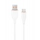 Gembird GMB Audio CC-USB2S-AMCM-1.5M-W cable USB USB 2.0 1,5 m USB A USB C Blanco