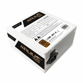Atilius 2.0 White 750W 80 Plus Bronze Fuente de Alimentacion 750W ATX 2.3 - APFC - Ventilador 120mm