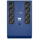 SAI Línea Interactiva Woxter Multibase UPS 1200 VA/ 1200VA-720W/ 8 Salidas/ Formato Torre