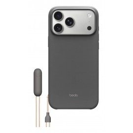 Apple MGY94LL/A funda para teléfono móvil 17,5 cm (6.9'') Granito, Gris