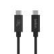 Belkin INZ004BT2MBK cable USB USB4 Gen 2x2 2 m USB C Negro