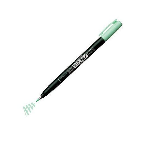 Tombow Fudenosuke Pastel marcador 1 pieza(s) Punta de pincel Verde claro
