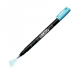 Tombow Fudenosuke Pastel marcador 1 pieza(s) Punta de pincel Azul claro