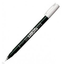 Tombow Fudenosuke Pastel marcador 1 pieza(s) Punta de pincel Blanco