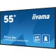 IIYAMA LH5560UHS-B2AG pantalla de señalización Pizarra de caballete digital 139,7 cm (55'')