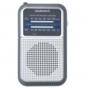 Radio Portátil Daewoo DW1008/ Plata