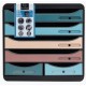 Exacompta 312606D organizador para cajón de escritorio Plástico Colores surtidos