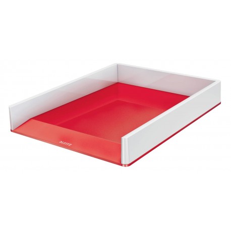 Leitz WOW archivador organizador Poliestireno (PS) Rojo, Blanco