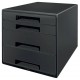 Leitz CUBE archivador organizador Poliestirol Negro