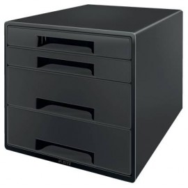 Leitz CUBE archivador organizador Poliestirol Negro