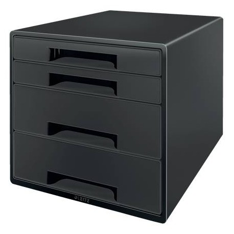 Leitz CUBE archivador organizador Poliestirol Negro