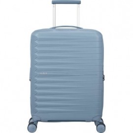Maleta de Cabina American Tourister FastForward Spinner Expansible 55cm/ 55x40x23cm/ 4 Ruedas/ Azul