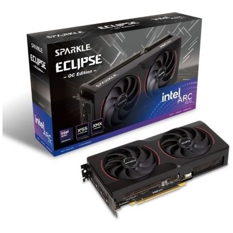 Tarjeta Gráfica Sparkle Intel Arc B570 Eclipse OC Edition/ 10GB GDDR6