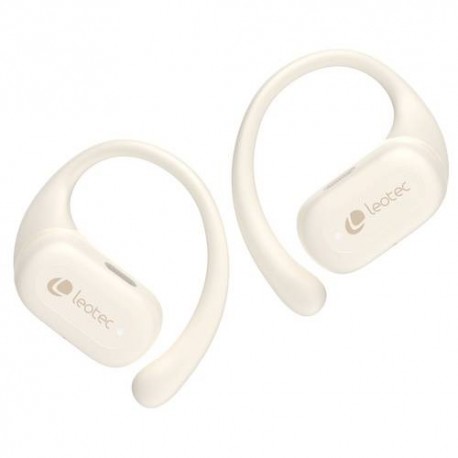 LEOTEC - Leotec Auriculares Open Air Zenith Sport Beige - letws01w