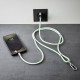 Intenso Handykette als Lade- + Datenkabel USB-C bis 1,65m grün cable USB USB C Verde