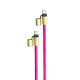 Intenso Handykette als Lade- + Datenkabel USB-C bis 1,65m neon pink cable USB USB C Rosa