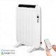 Yoevu -  radiador eléctrico bajo consumo. 4 elementos 900 w de pared o pie 3 modos