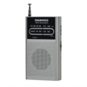 Radio Portátil Daewoo DW1027/ Plata