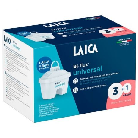 Filtros 3+1 BI-FLUX Laica Slim F4T Universal