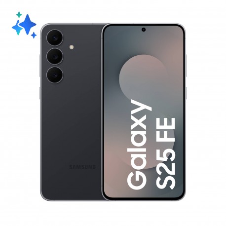 Samsung Galaxy S25 FE 5G 17 cm (6.7'') SIM doble USB Tipo C 8 GB 128 GB 4900 mAh Negro