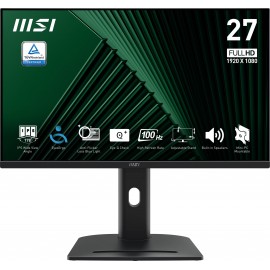 MSI PRO MP275PG pantalla para PC 68,6 cm (27'') 1920 x 1080 Pixeles Full HD LCD Negro