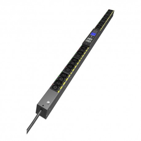 Eaton EVMAFC20A unidad de distribución de energía (PDU) 24 salidas AC 22.5U Negro