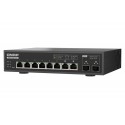 QNAP QSW-L3208-2C6T switch Gestionado 10G Ethernet (100/1000/10000) Escritorio Negro