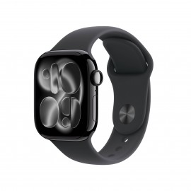 Apple Watch Series 11 OLED 42 mm Digital 374 x 446 Pixeles Pantalla táctil Negro Wifi GPS (satélite)