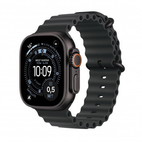 Apple Watch Ultra 3 OLED 49 mm Digital 422 x 514 Pixeles Pantalla táctil 5G Negro Wifi GPS (satélite)