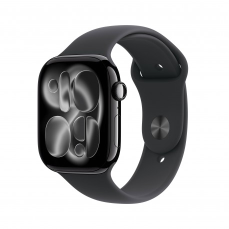 Apple Watch Series 11 OLED 46 mm Digital 416 x 496 Pixeles Pantalla táctil 5G Negro Wifi GPS (satélite)