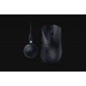RAZER - Razer DeathAdder V4 Pro ratón Juego mano derecha RF Wireless + USB Type-A Óptico 45000 DPI - rz01-05330100-r3g1