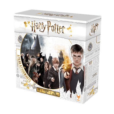 Juego de mesa harry potter: un año en hogwarts