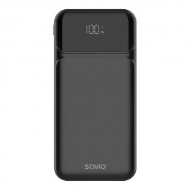 Savio BA-08 batería externa Polímero de litio 1000 mAh Negro